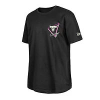 Men's New Era  Black Chicago Bulls Glow-in-the-Dark T-Shirt