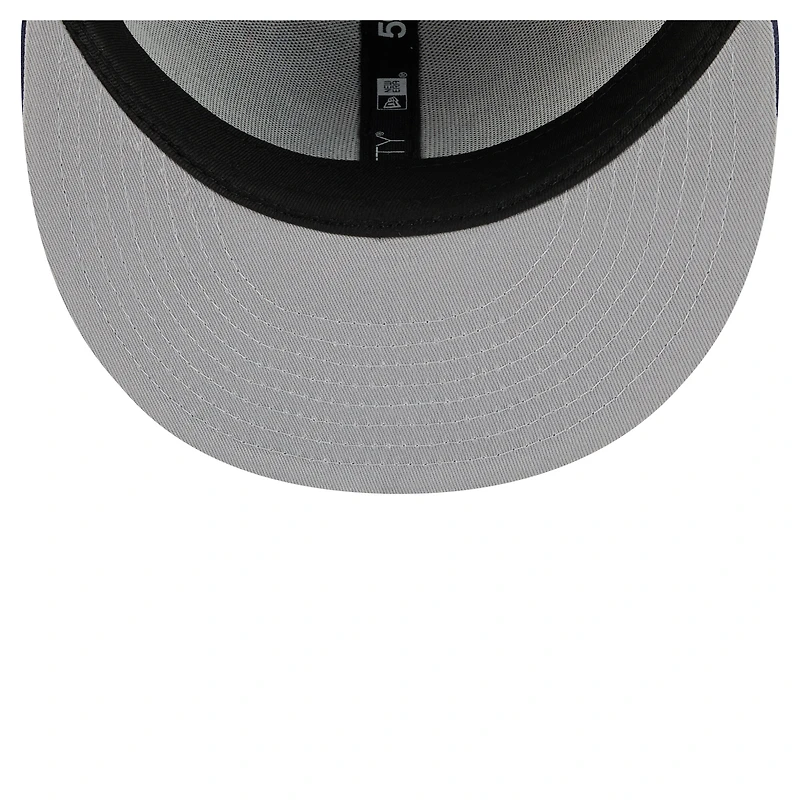 Casquette ajustée 59FIFTY Americana Fireworks des Chicago Bulls de New Era pour homme, bleu marine