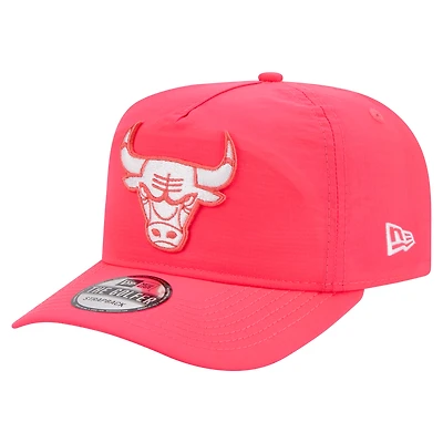 Men's New Era Pink Chicago Bulls Injection Everyday Golfer Adjustable Hat