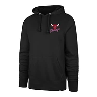 Men's '47 Black Chicago Bulls 2025/26 City Edition Jab Step Headline Hoodie