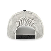Men's '47 Black Chicago Bulls Emmett Heavy Twill Trucker Hitch Adjustable Hat