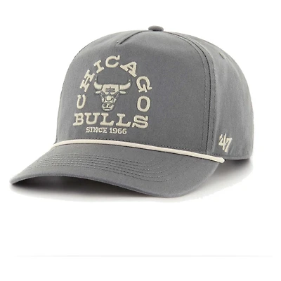 Casquette réglable '47 anthracite Chicago Bulls Canyon Ranchero Hitch pour hommes
