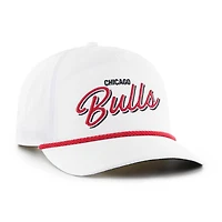 Casquette ajustable '47 Chicago Bulls Fairway Hitch brrr pour hommes, blanche