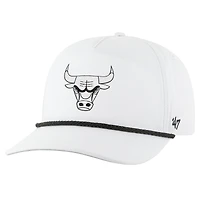 Men's '47 White Chicago Bulls Rope Hitch Adjustable Hat
