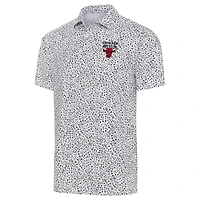 Men's Antigua  White Chicago Bulls Motion Polo