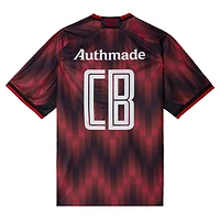 Maillot de football Authmade x NBA Red Chicago Bulls pour hommes, à la mode