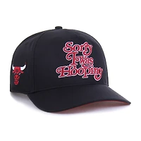 Men's Brand Seen by '47 Black Chicago Bulls Sorry I Was Hooping Hitch Adjustable Hat