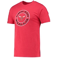 Men's Concepts Sport Black/Red Chicago Bulls Top & Shorts Sleep Set