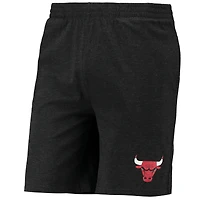 Men's Concepts Sport Black/Red Chicago Bulls Top & Shorts Sleep Set