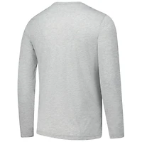 Ensemble t-shirt à manches longues et pantalon carreaux pour homme Concepts Sport Red Chicago Bulls Petition