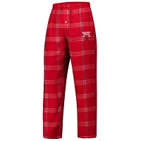 Ensemble t-shirt à manches longues et pantalon carreaux pour homme Concepts Sport Red Chicago Bulls Petition