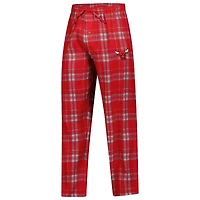 Ensemble t-shirt à manches longues et pantalon carreaux Chicago Bulls Regulate pour homme Concepts Sport Red