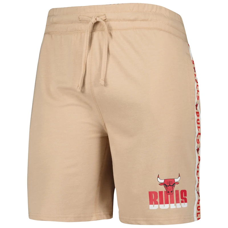 Concepts Sport - Short Chicago Bulls Team Stripe fauve pour homme