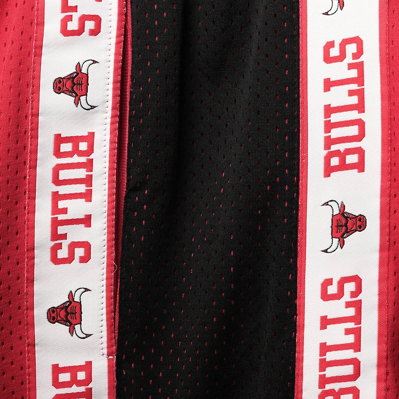Short Fanatics rouge/noir Chicago Bulls Big & Tall Tape Mesh pour hommes