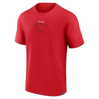 T-shirt de presse Full Court la collection Fanatics Red Chicago Bulls pour homme
