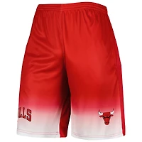Men's Fanatics Red Chicago Bulls Fadeaway Shorts