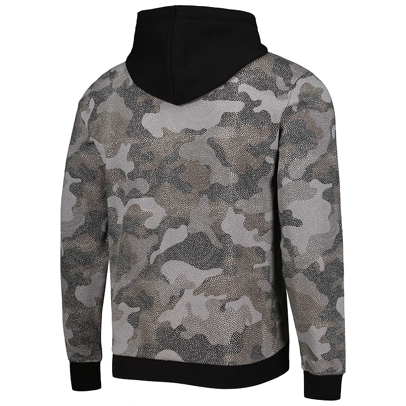 Sweat à capuche Hugo Boss Chicago Bulls Camo noir pour homme