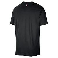 T-shirt Jordan Brand noir Chicago Bulls Statement Edition Essential pour homme