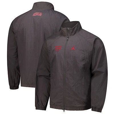 Veste zippée intégrale Jordan Brand Chicago Bulls Courtside Statement Edition Jumpman Jam pour homme, gris
