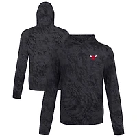 Sweat à capuche plateforme noir pour homme Levelwear des Chicago Bulls
