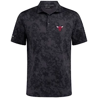 Polo Whisper noir des Chicago Bulls pour homme Levelwear