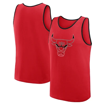 Débardeur pour homme avec logo rouge athlétique Chicago Bulls Unmatched Success