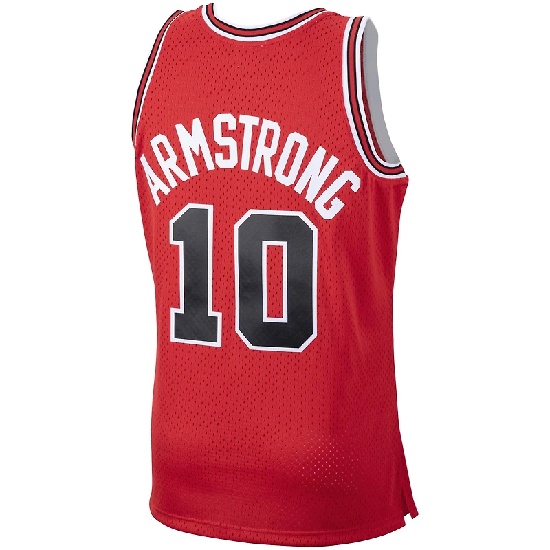 Maillot Mitchell & Ness B. J. Armstrong Red Chicago Bulls 1990/91 Hardwood Classics Swingman pour homme