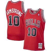 Maillot Mitchell & Ness B. J. Armstrong Red Chicago Bulls 1990/91 Hardwood Classics Swingman pour homme