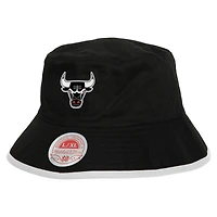Bob réversible noir/rouge Chicago Bulls pour homme Mitchell & Ness