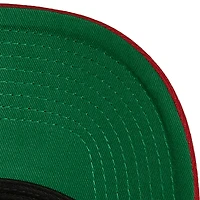 Casquette Snapback Mitchell & Ness noir/rouge Chicago Bulls Soul XL Logo Pro Crown pour hommes