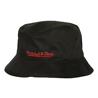 Chapeau bob noir 20e anniversaire des Chicago Bulls Mitchell & Ness pour hommes