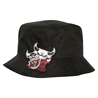 Chapeau bob noir 20e anniversaire des Chicago Bulls Mitchell & Ness pour hommes