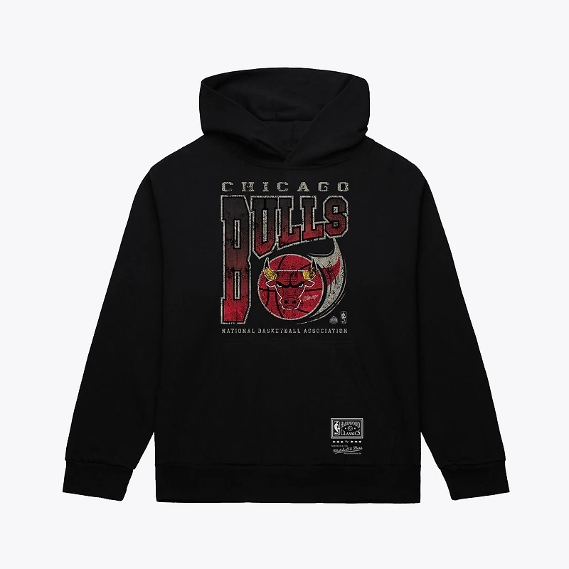 Men's Mitchell & Ness Black Chicago Bulls Ball Out Hoodie