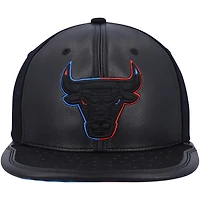 Casquette snapback noire Mitchell & Ness Chicago Bulls Day One pour hommes