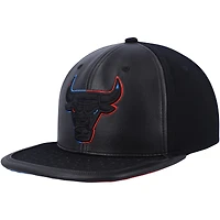 Casquette snapback noire Mitchell & Ness Chicago Bulls Day One pour hommes