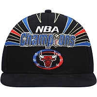 Men's Mitchell & Ness Black Chicago Bulls Hardwood Classics 1998 NBA Champions Snapback Hat