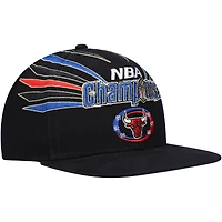 Men's Mitchell & Ness Black Chicago Bulls Hardwood Classics 1998 NBA Champions Snapback Hat