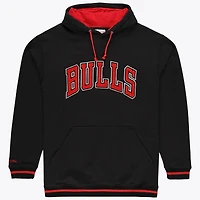 Sweat à capuche Mitchell & Ness noir Chicago Bulls Hardwood Classics pour homme, grandes tailles