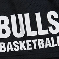 Short noir en maille Mitchell & Ness Chicago Bulls Hardwood Classics Gameday pour hommes