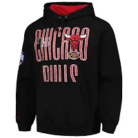 Sweat à capuche noir Mitchell & Ness Chicago Bulls Hardwood Classics OG 2.0 pour hommes