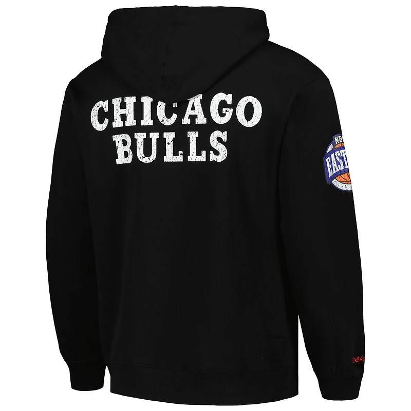 Sweat à capuche noir Mitchell & Ness Chicago Bulls Hardwood Classics OG 2.0 pour hommes