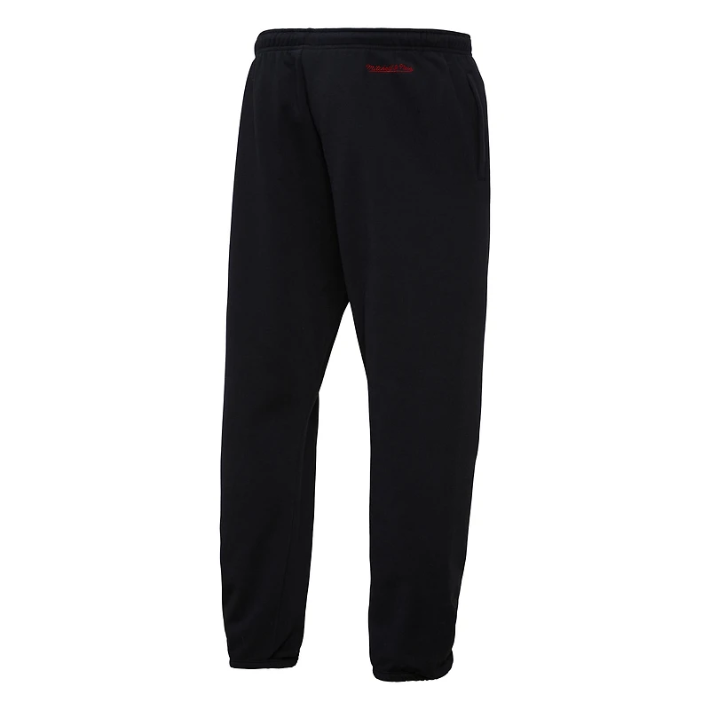 Men's Mitchell & Ness Black Chicago Bulls Hardwood Classics Team Origins Pants