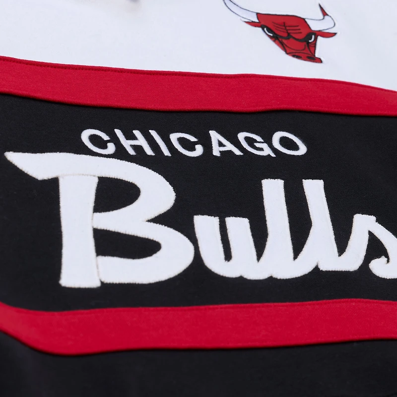 Men's Mitchell & Ness Black Chicago Bulls Head Coach Hoodie