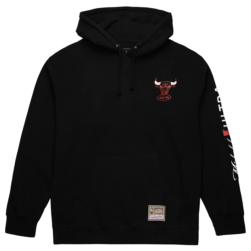 Sweat à capuche noir Mitchell & Ness Chicago Bulls NBA x Michelob Ultra Swish Sip pour homme