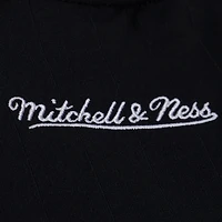 Men's Mitchell & Ness  Black Chicago Bulls Polo Jersey