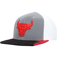 Men's Mitchell & Ness Gray/White Chicago Bulls Day 5 Snapback Hat
