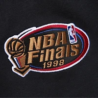 Sweat-shirt à capuche All Over 4.0 Chicago Bulls gris chiné Mitchell & Ness pour homme