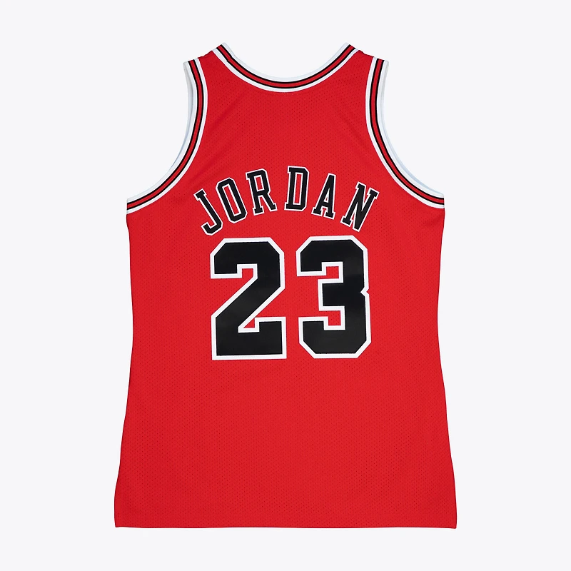 Men's Mitchell & Ness Michael Jordan Red Chicago Bulls 1997-98 Authentic Jersey