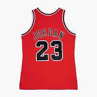 Men's Mitchell & Ness Michael Jordan Red Chicago Bulls 1997-98 Authentic Jersey