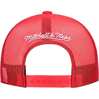 Casquette réglable de camionneur OTC Mitchell & Ness rouge Chicago Bulls Core Evergreen OTC pour hommes